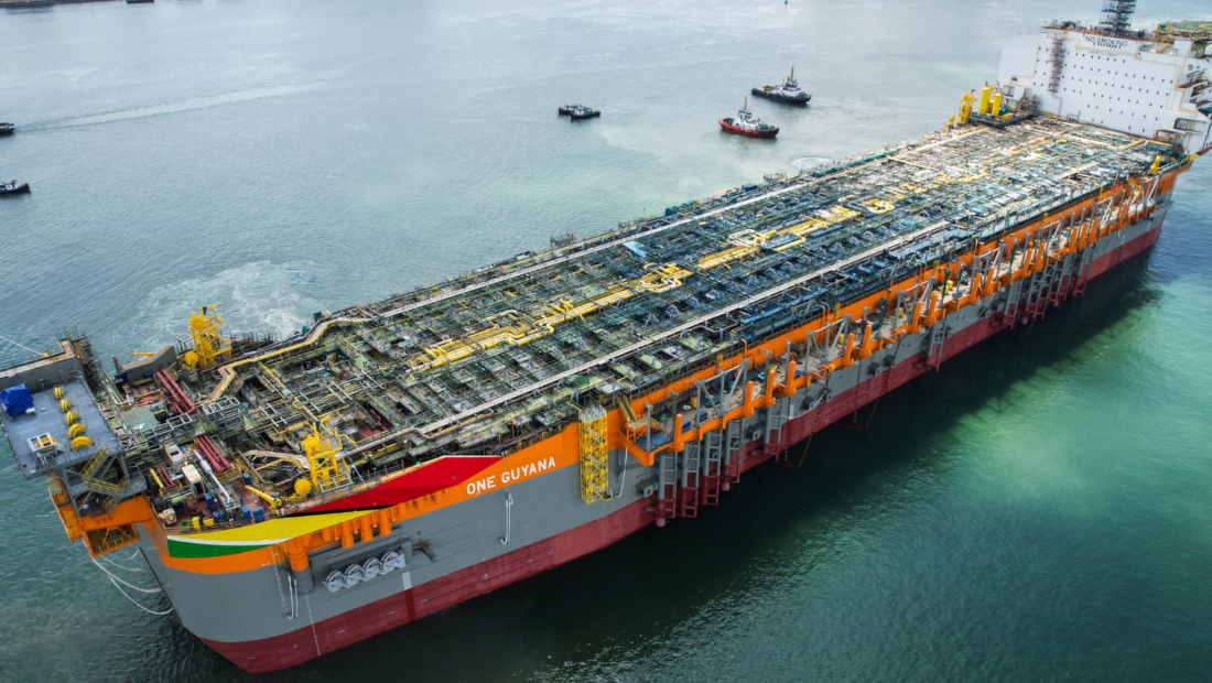 FPSO ONE GUYANA project passes another major milestone