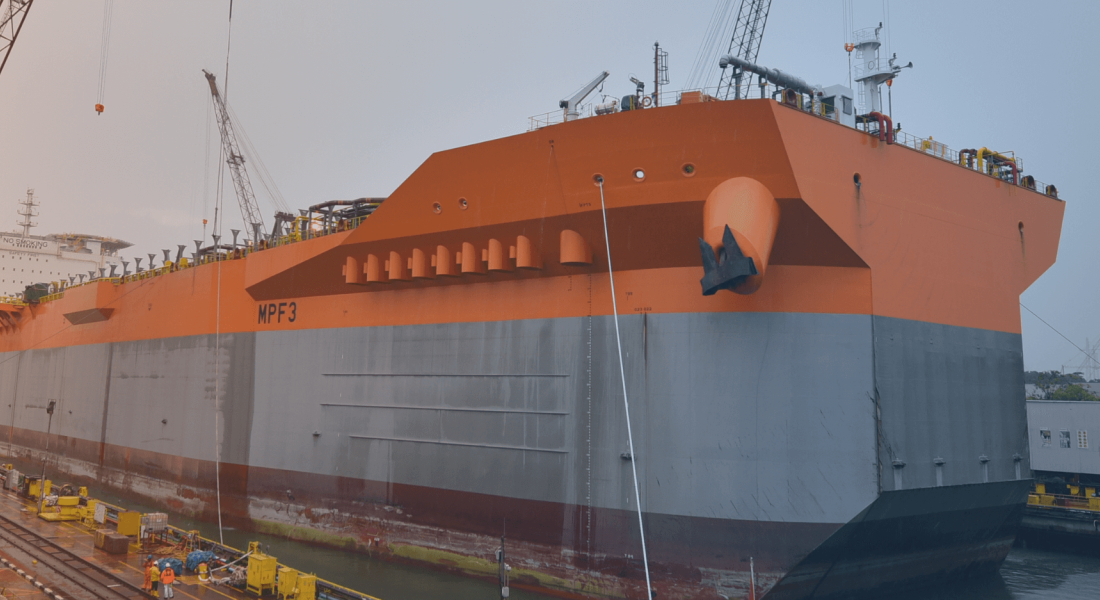 WATCH NOW: FPSO ONE GUYANA enters drydock