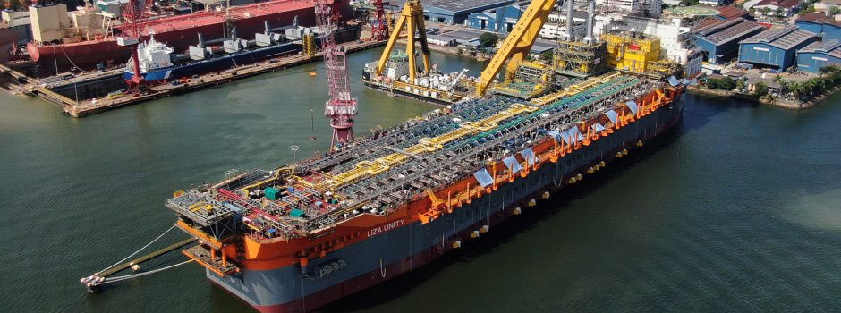 FPSO Liza Unity undocks and starts integration phase | watch the VIDEO