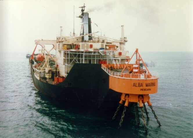 The use of mooring systems in increasing water depths facilitates the move to tanker conversion via an external turret as a replacement of the Single Buoy Storage systems. SBM Offshore