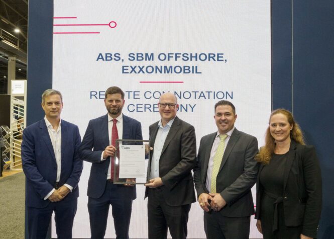 First FPSO with ABS REMOTE-CON Notation