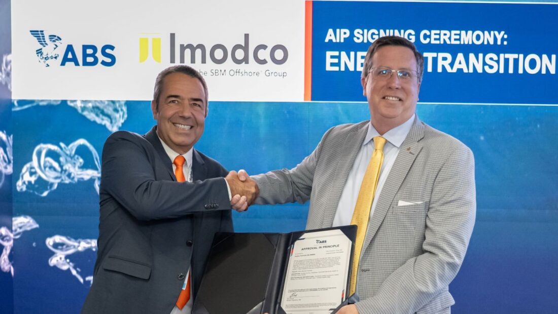 Imodco receives Approval in Principle from ABS for Jetty-less Terminals Technology for Ammonia and CO2